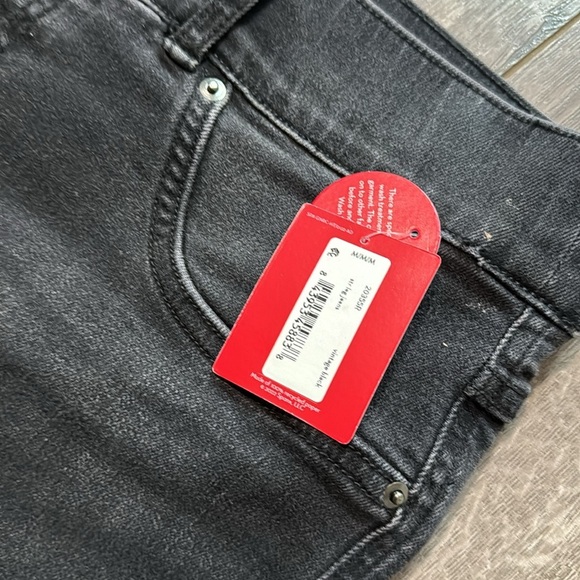 NWT SPANX Straight Leg Jeans, Black M - Picture 7 of 10